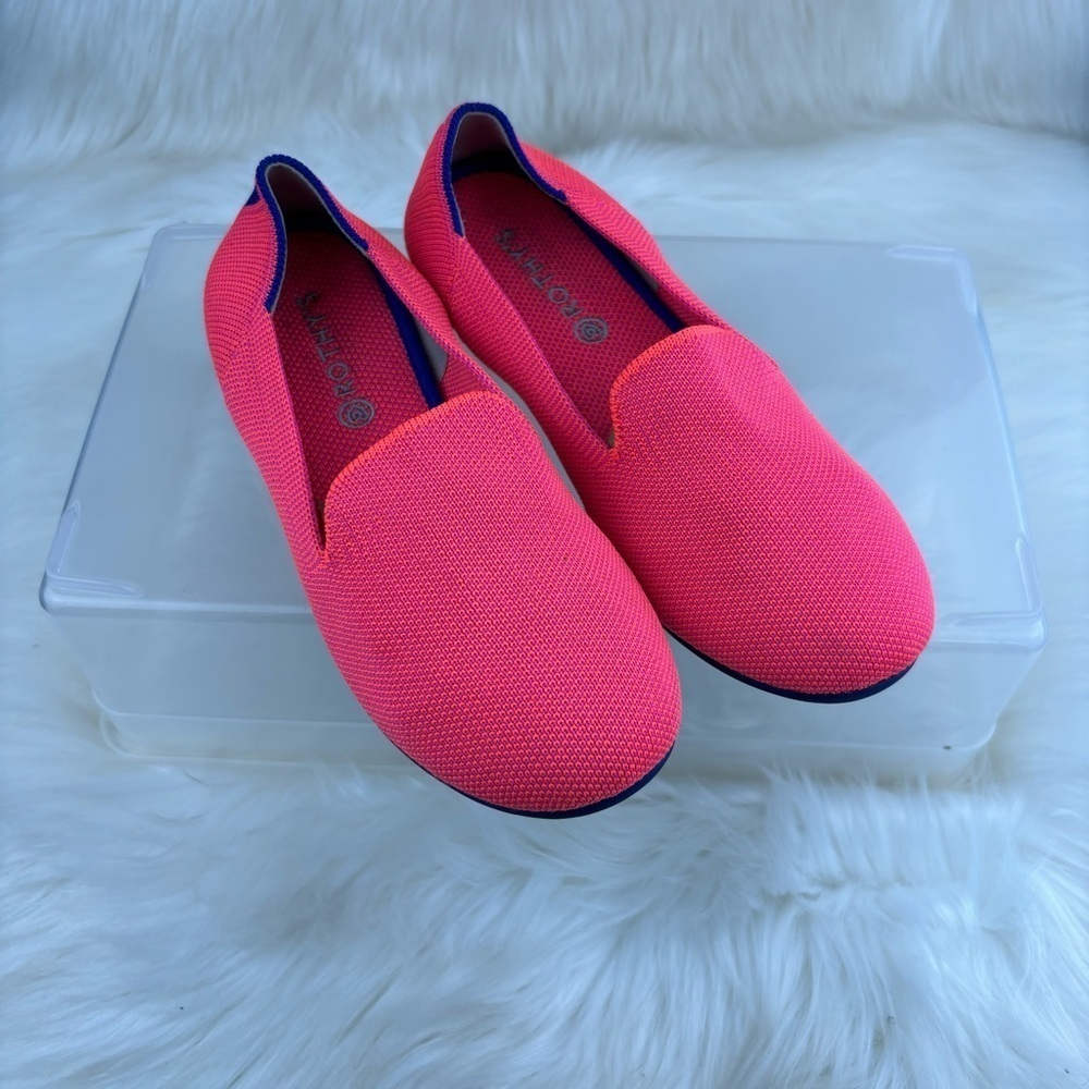 Rothy's Kids Shoes in Pink and Blue